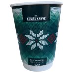 14 Oz Double Wall Baskılı Karton Bardak - Görsel 5