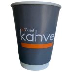 14 Oz Double Wall Baskılı Karton Bardak - Görsel 4