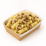 Kraft Karton Makarna Tabağı